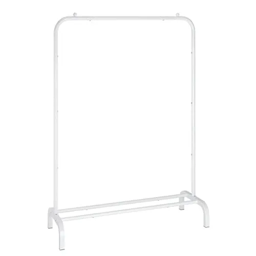 33Lbs Loading Garment Racks Freestanding with Bottom Shelf