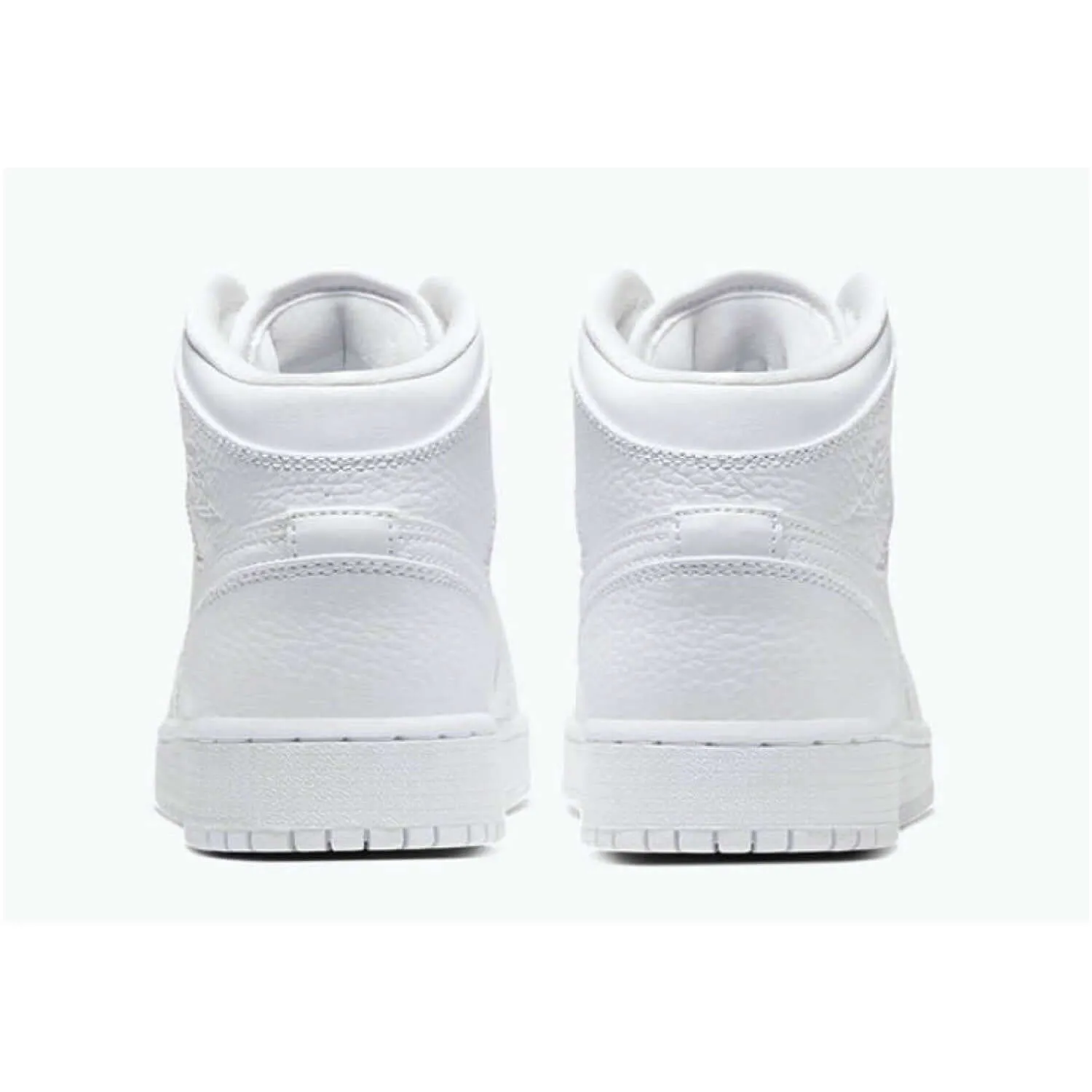 Air Jordan 1 Retro Mid GS 'Triple White'