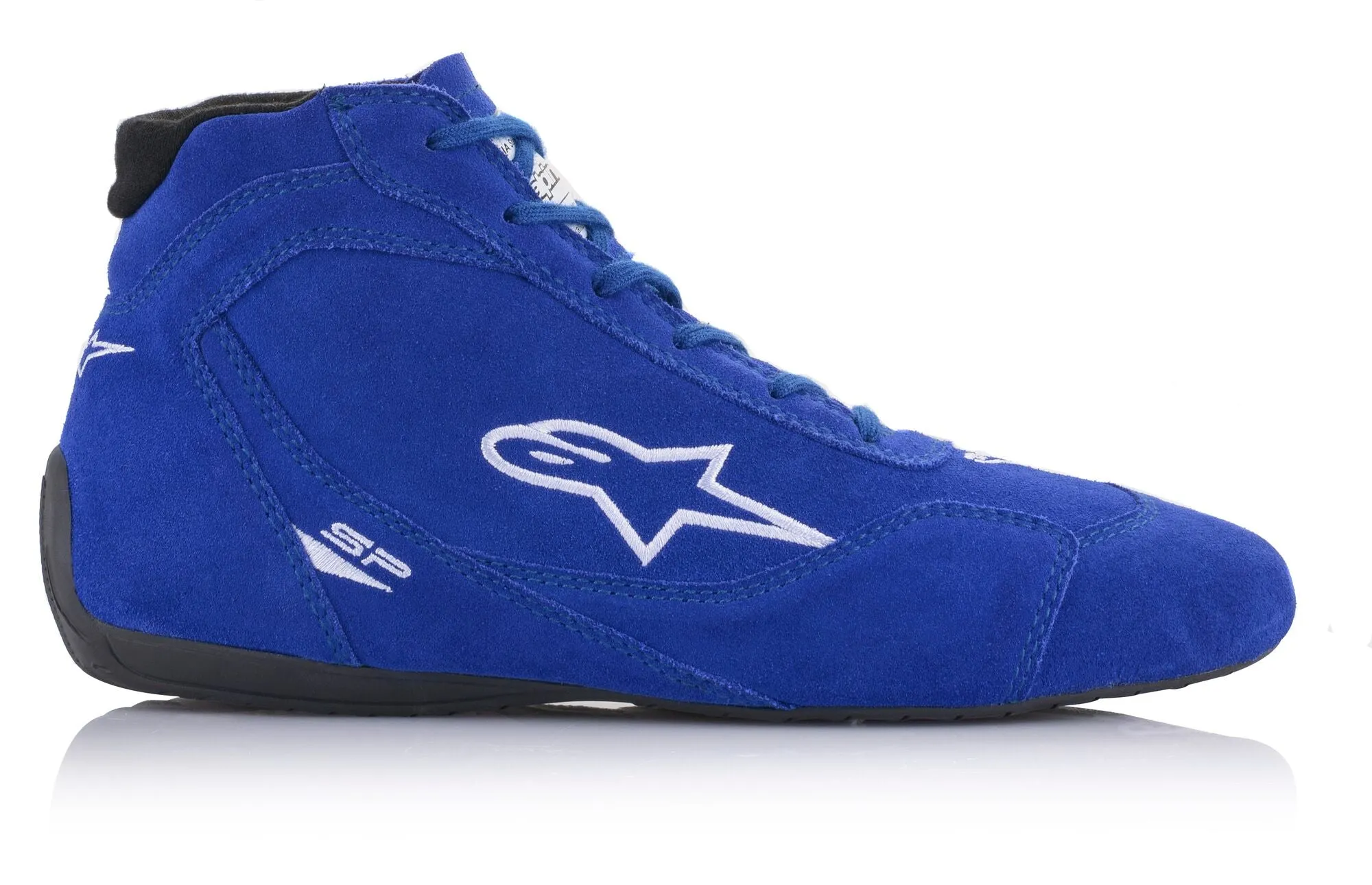 ALPINESTARS 2710521_70_10,5 Racing shoes SP v2, FIA 8856-2018, blue, Size 43,5