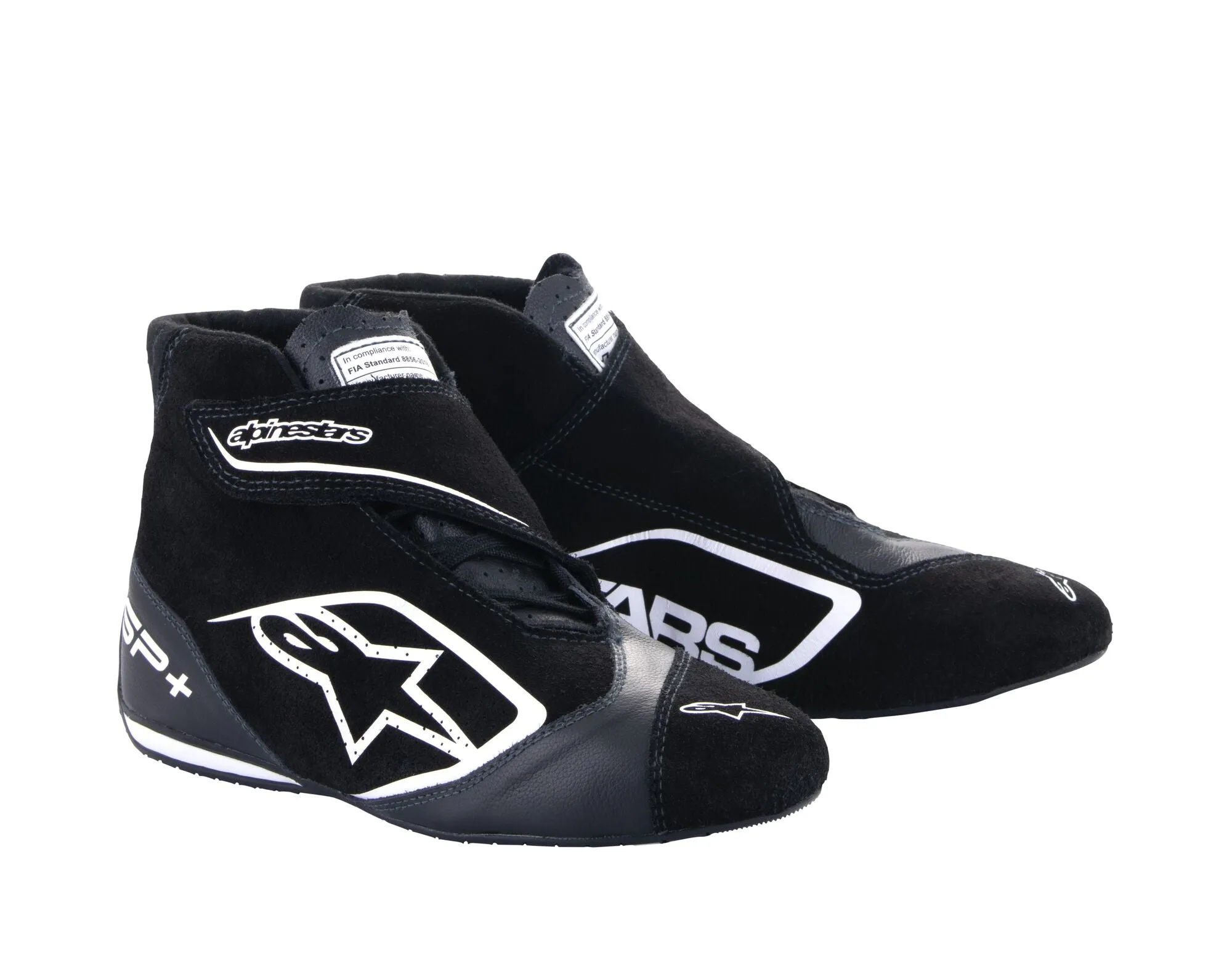 ALPINESTARS 2710723_12_11 Racing shoes SP , FIA 8856-2018, black/white, Size 44