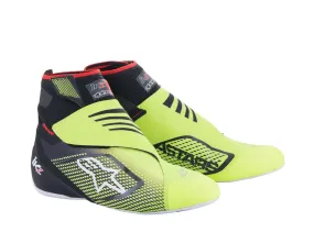 ALPINESTARS 2710723_155_10 Racing shoes SP , FIA 8856-2018, black/yellow fluo, Size 43