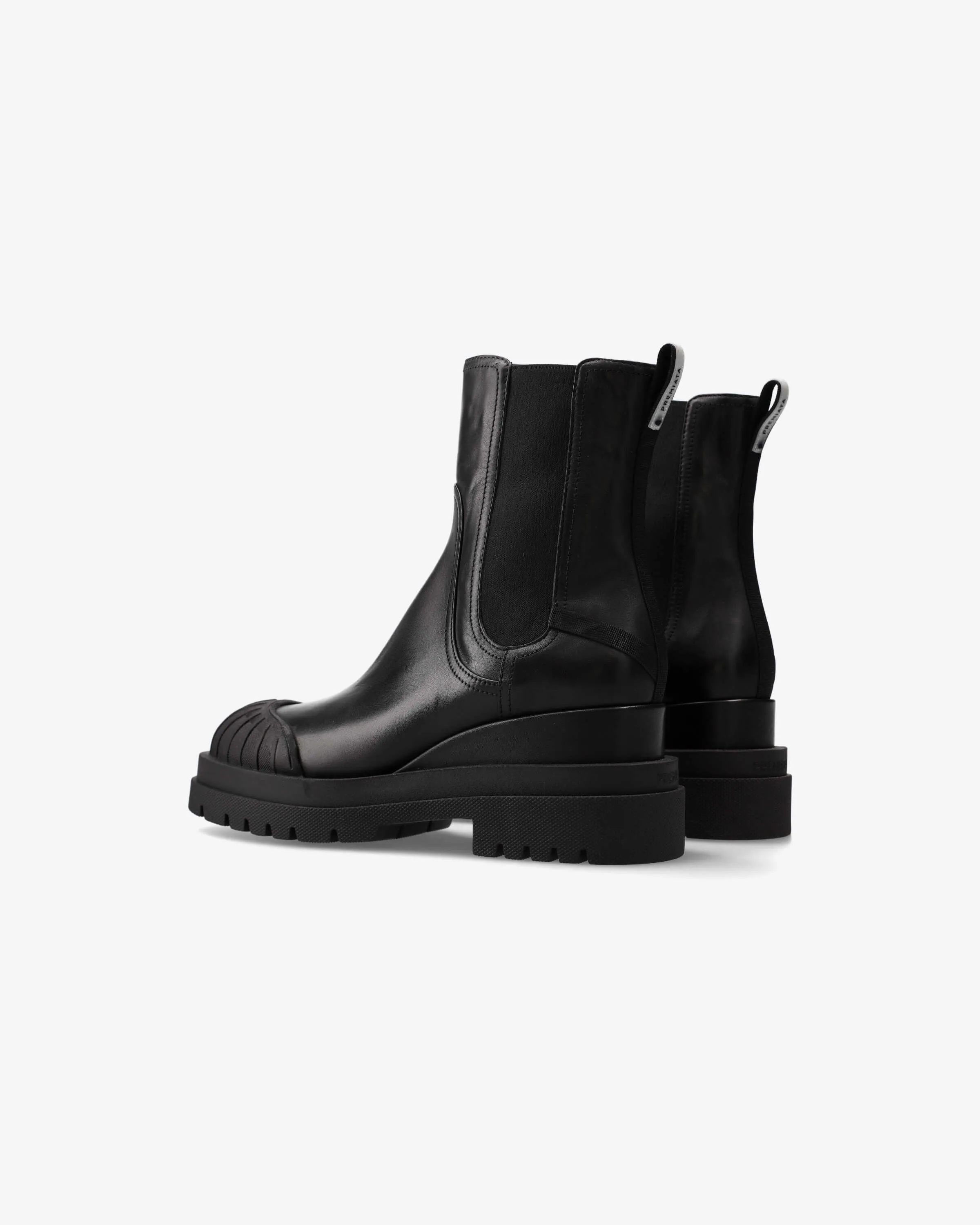 Ankle Boot M6562C Gaucho Nero Calfskin Jiro Booties