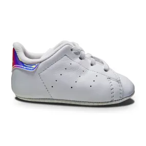 Babies Adidas Stan Smit Crib - CG6543- FTWWHT SILVMT