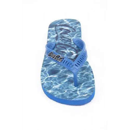 Blue 45/46 EUR Coca Cola mens flip flop CCA2006 WATER BLUE