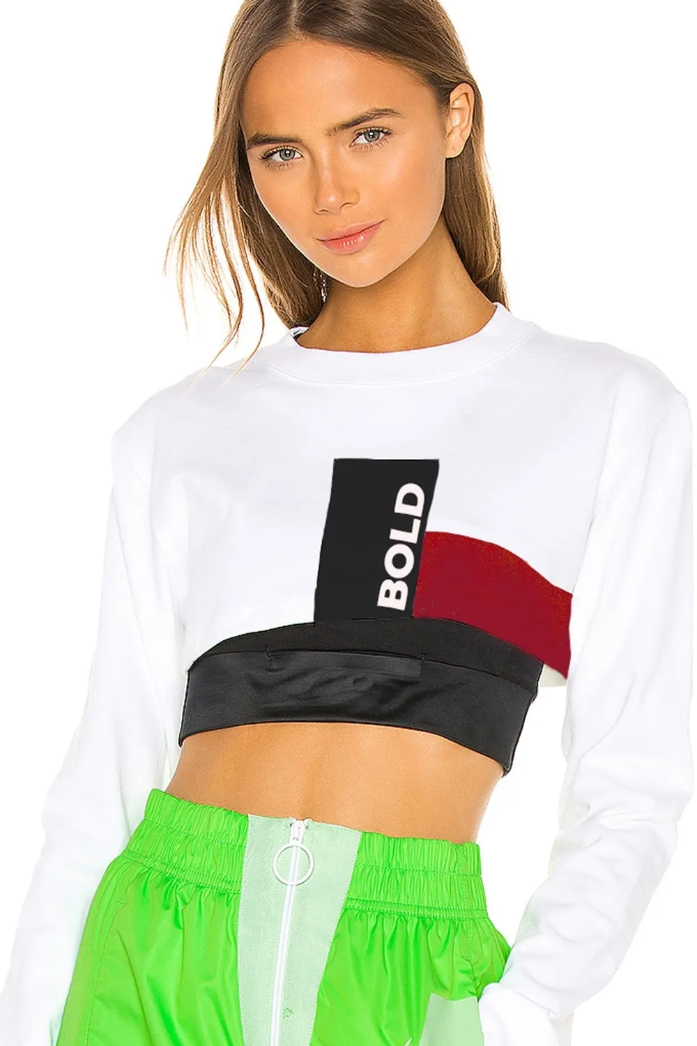 Bold High Crop Top