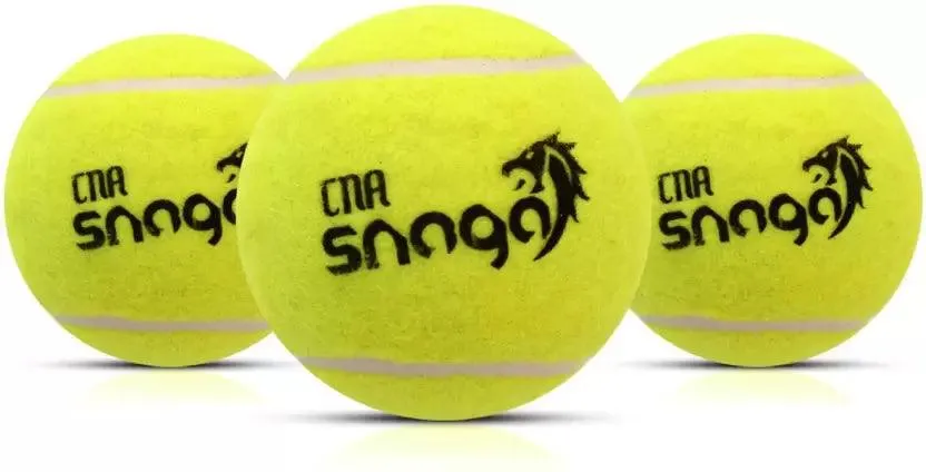 CRICKET BALLS TENNIS BALL SNAGA PACK OF 6 BALLS | KIBI SPORTS