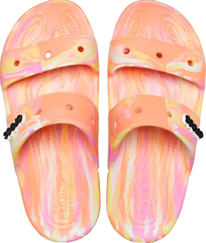 Crocs  Womens Marbled Sandal