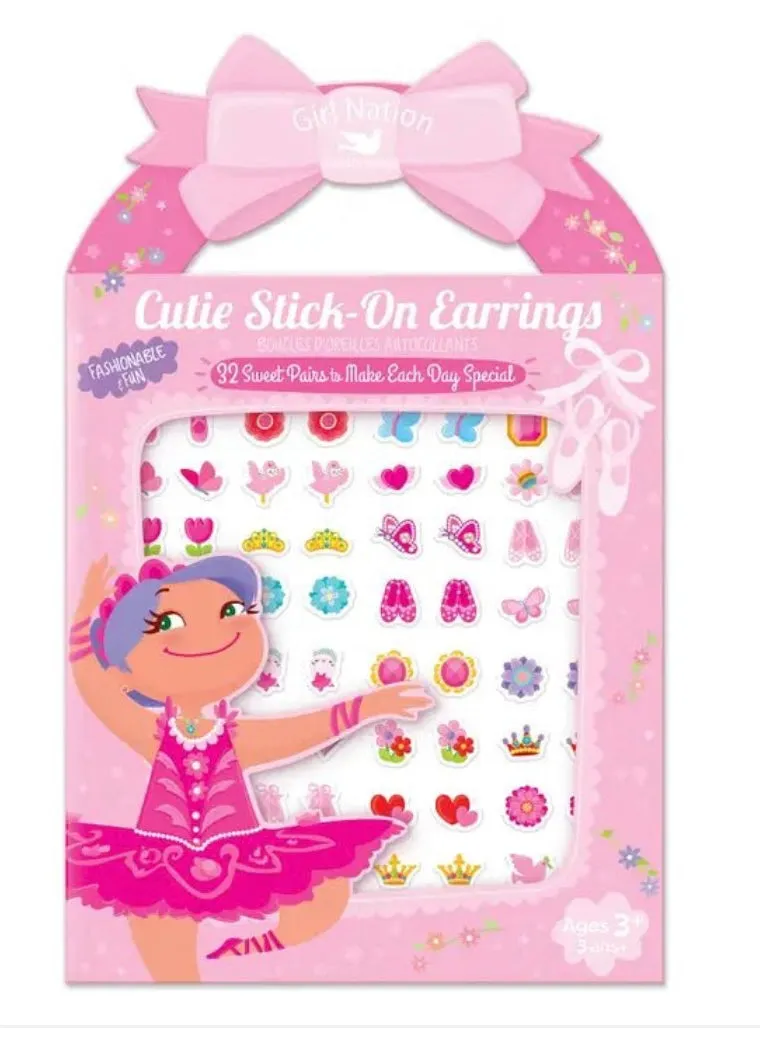 cutie stick on earrings