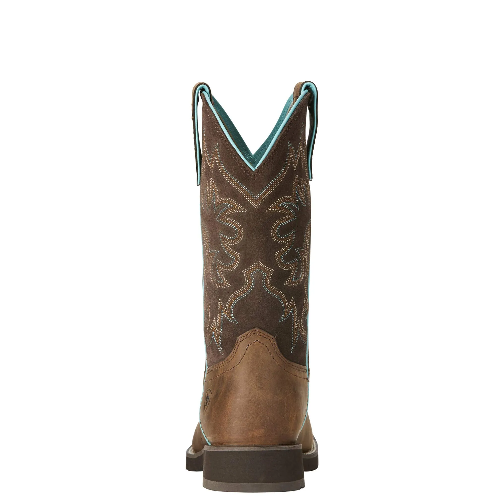 Delilah Round Toe Work Boot - Women