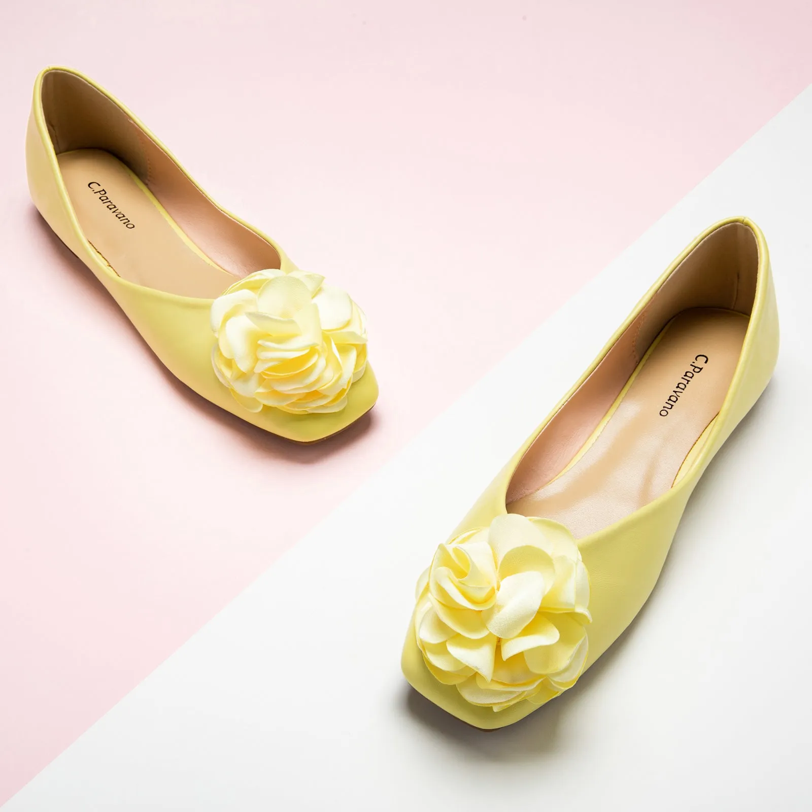 Flower Ballerina Flats (Eva)