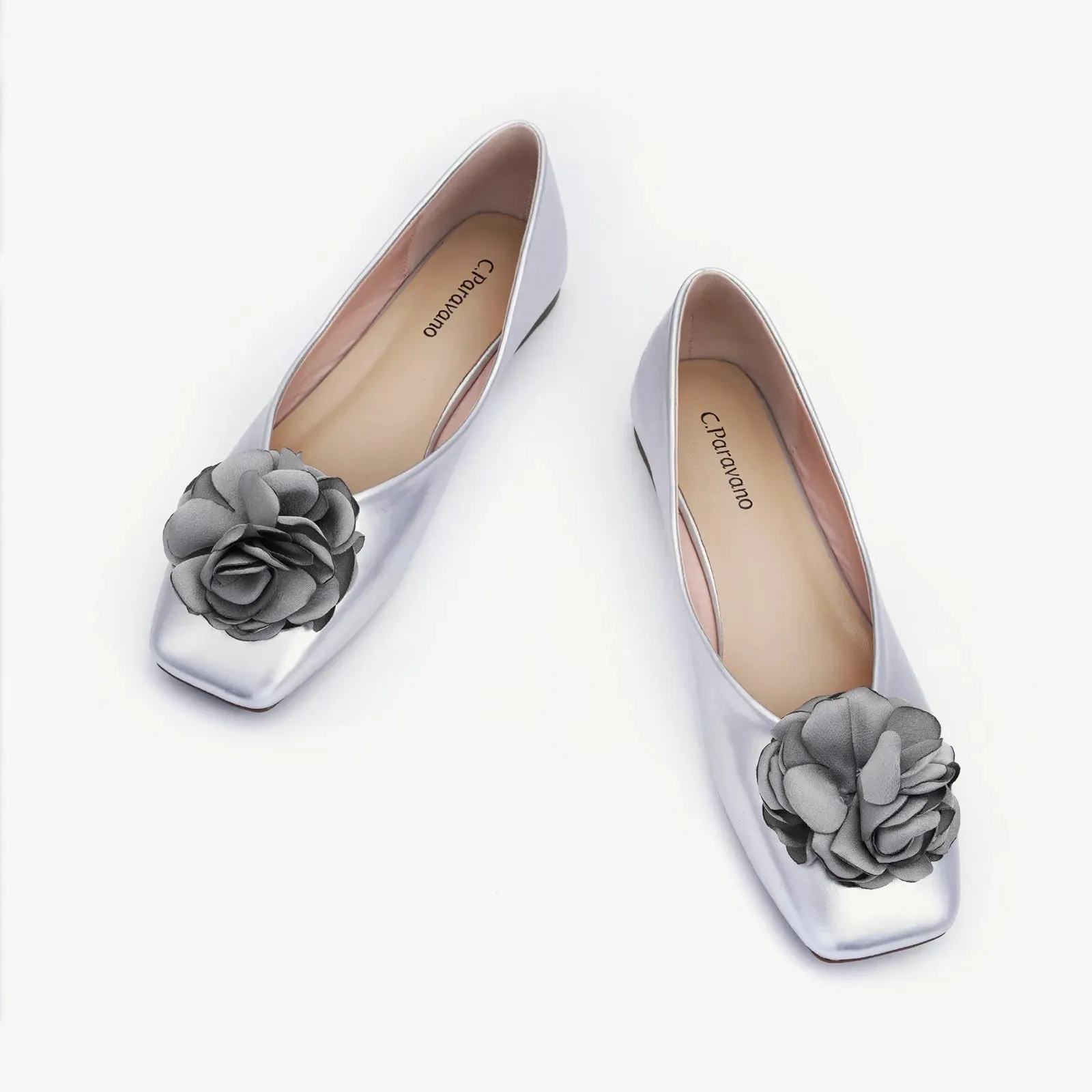 Flower Ballerina Flats (Eva)