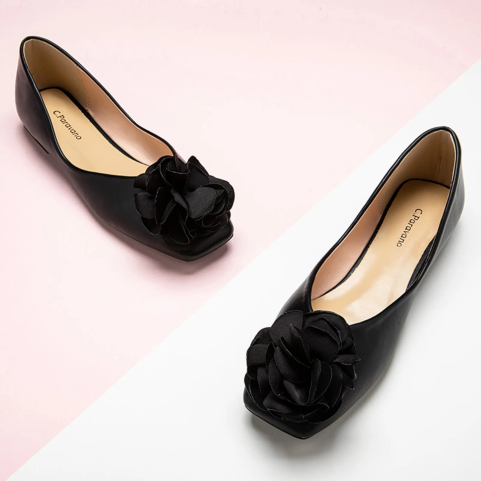 Flower Ballerina Flats (Eva)