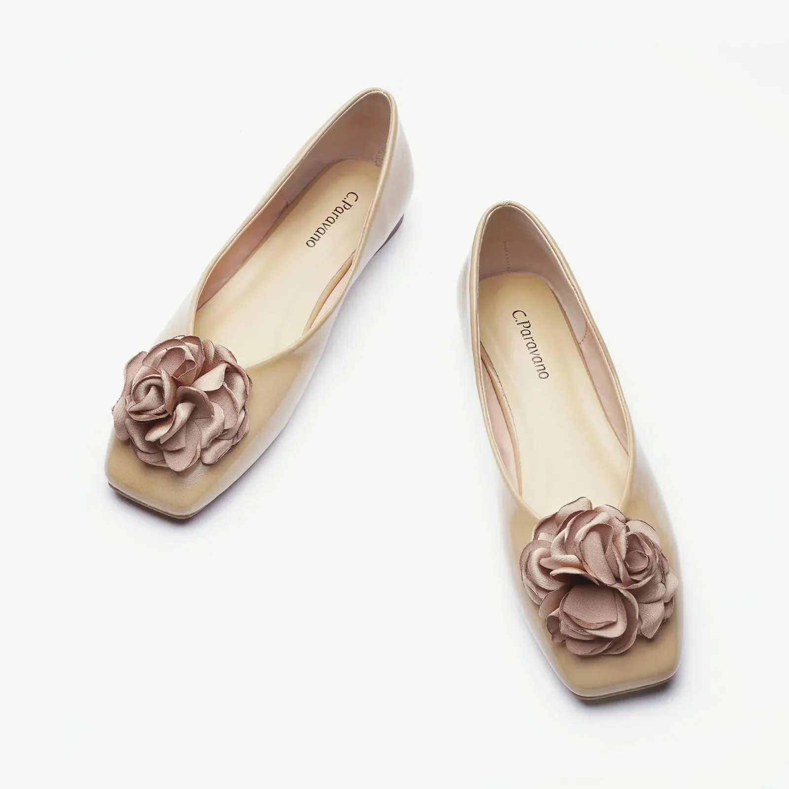 Flower Ballerina Flats (Eva)