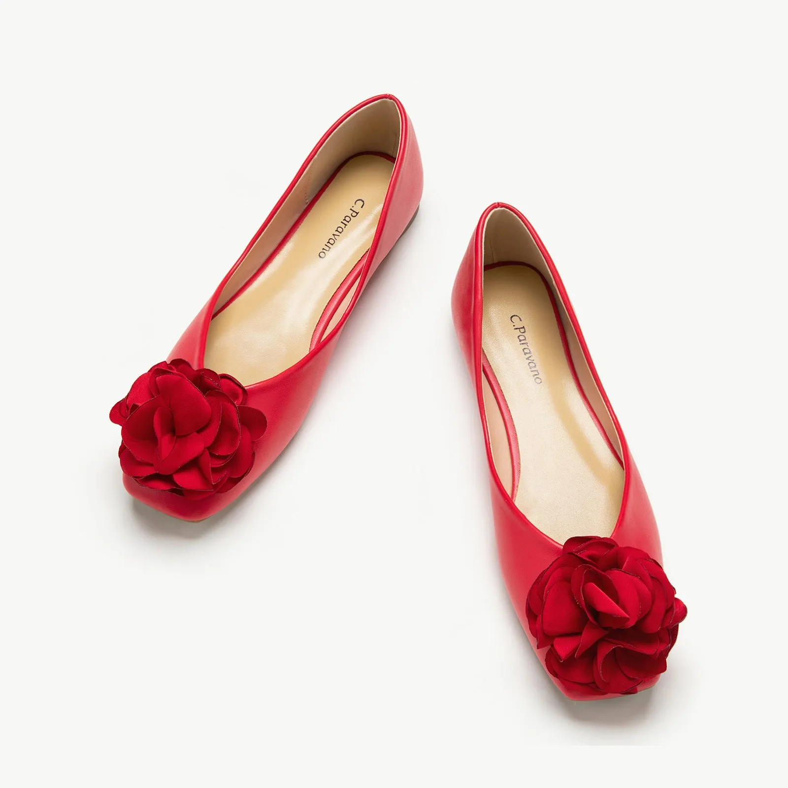 Flower Ballerina Flats (Eva)