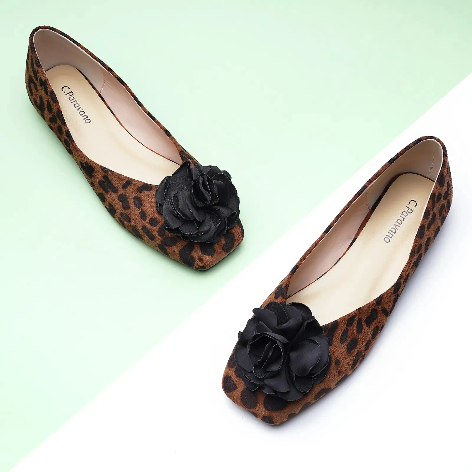 Flower Ballerina Flats (Eva)