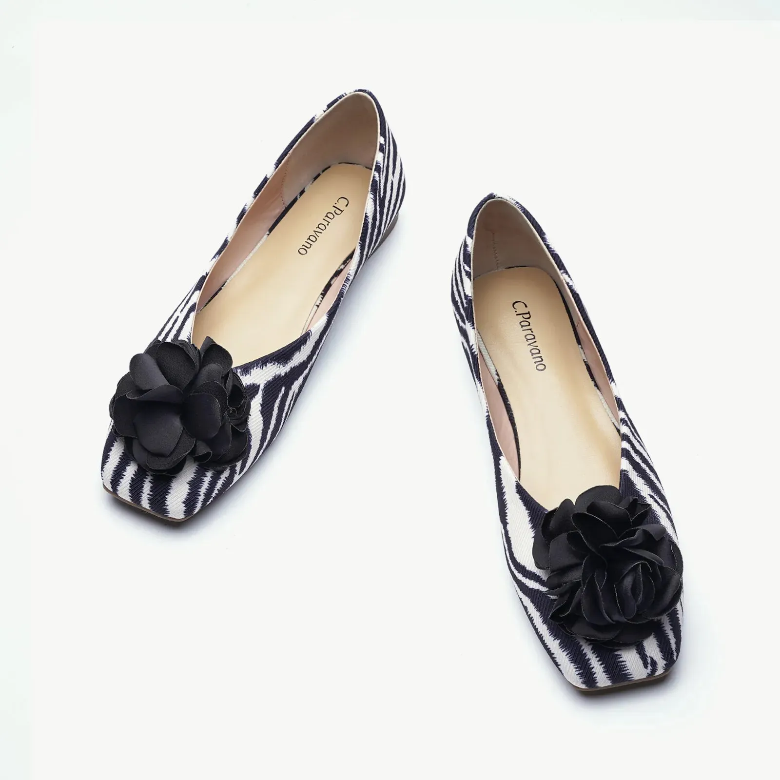 Flower Ballerina Flats (Eva)