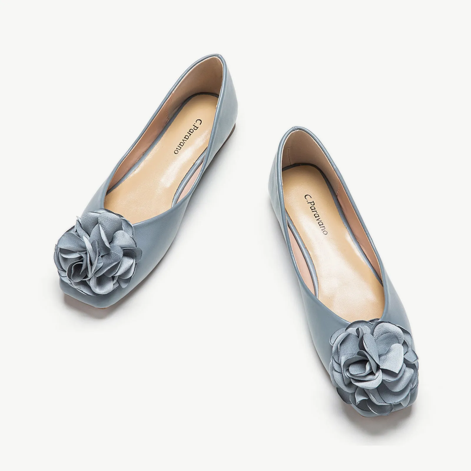 Flower Ballerina Flats (Eva)