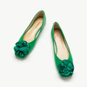 Flower Ballerina Flats (Eva)