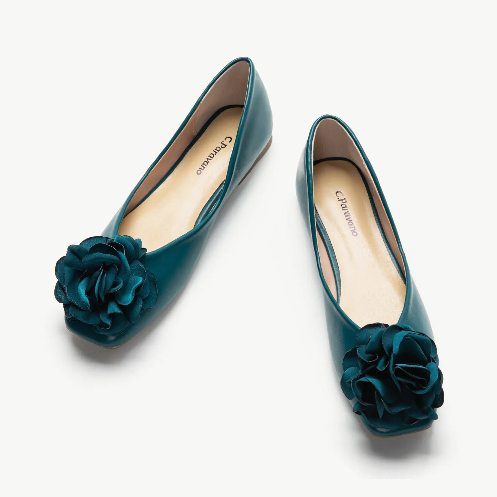 Flower Ballerina Flats (Eva)