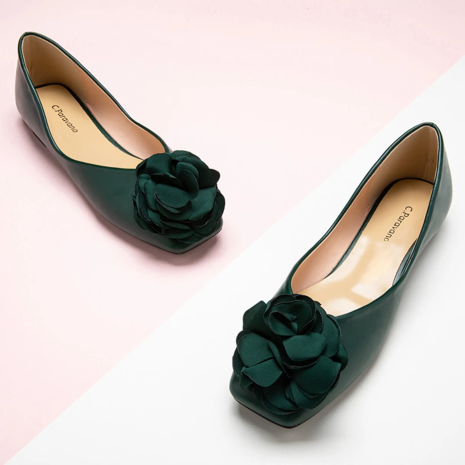 Flower Ballerina Flats (Eva)