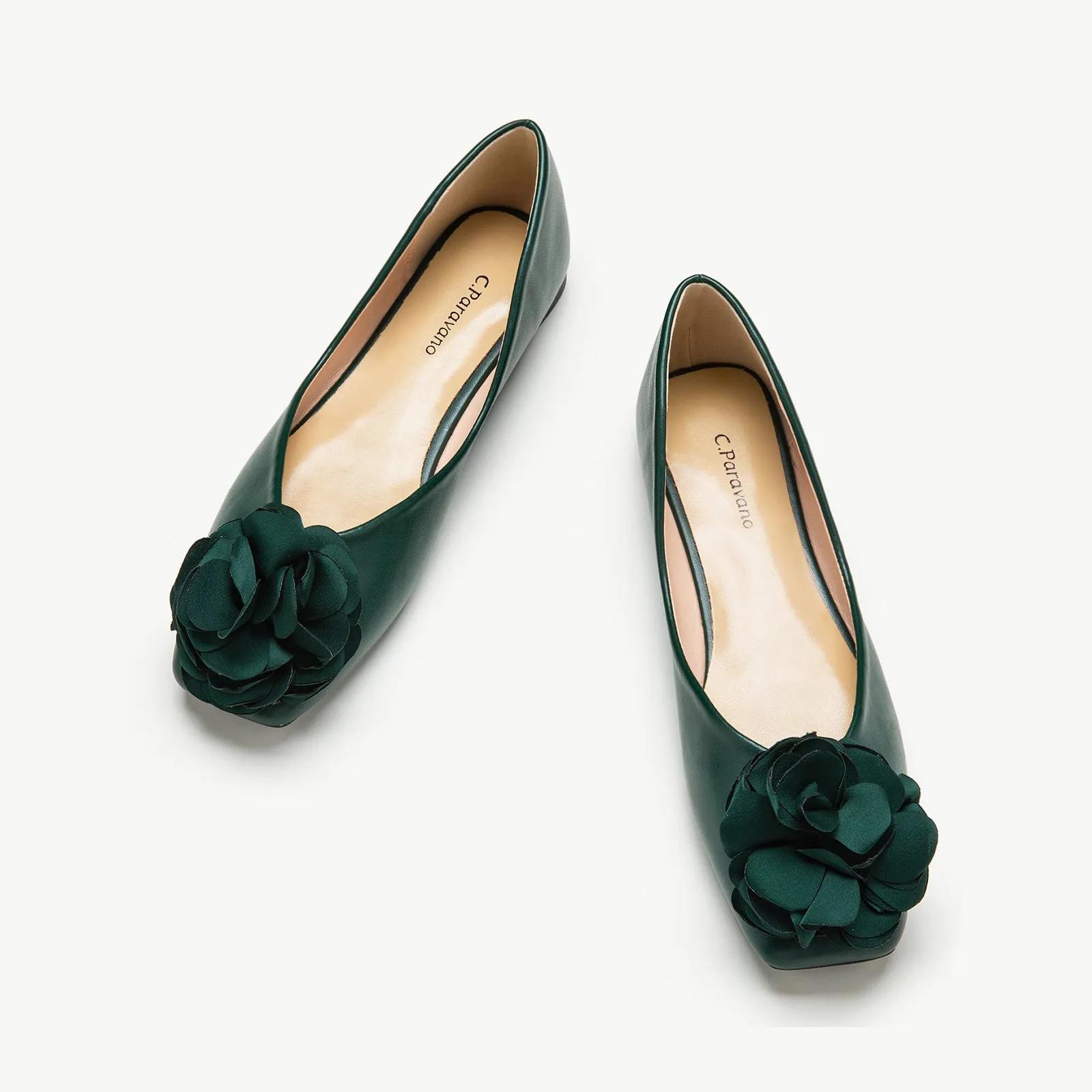 Flower Ballerina Flats (Eva)