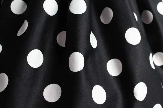 Girl's Classic Large Polka Dots Skirt #GS-BP