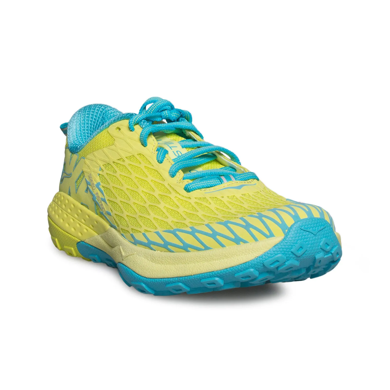 Hoka One One Speed Instinct Citrus / Sunny Lime Running Shoes - Women's