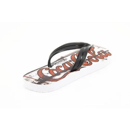 Multicolor 41/42 EUR Coca Cola mens flip flop CCA0127 OLD BLACK