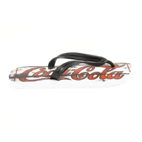 Multicolor 41/42 EUR Coca Cola mens flip flop CCA0127 OLD BLACK