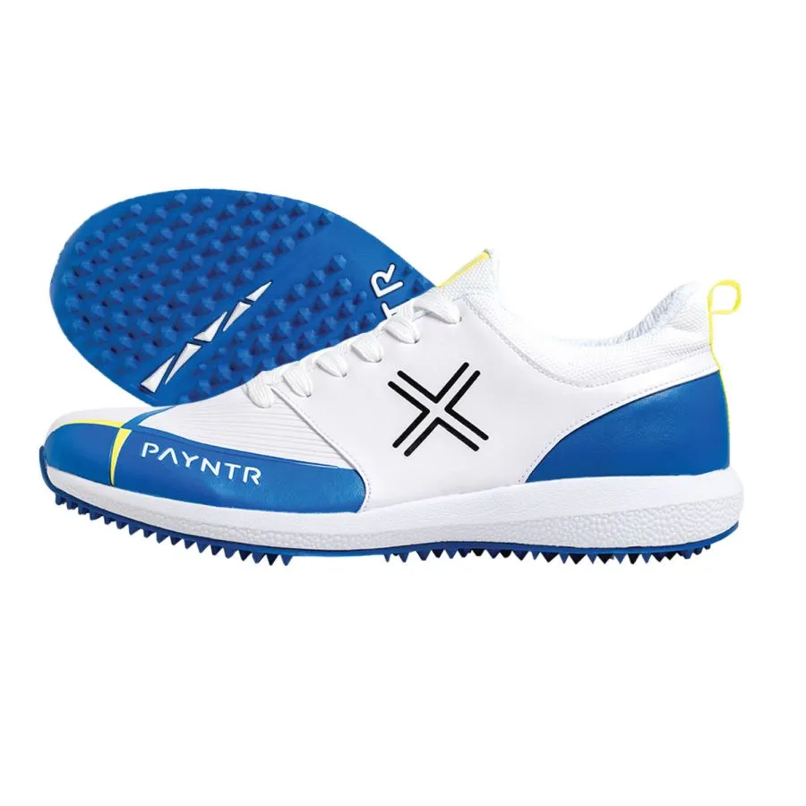 Payntr V Pimple Rubber Shoes White Blue