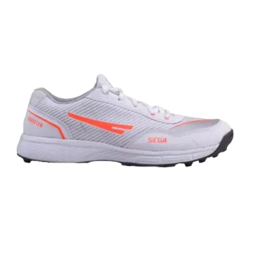 Sega Booster Cricket Shoes (White Orange)