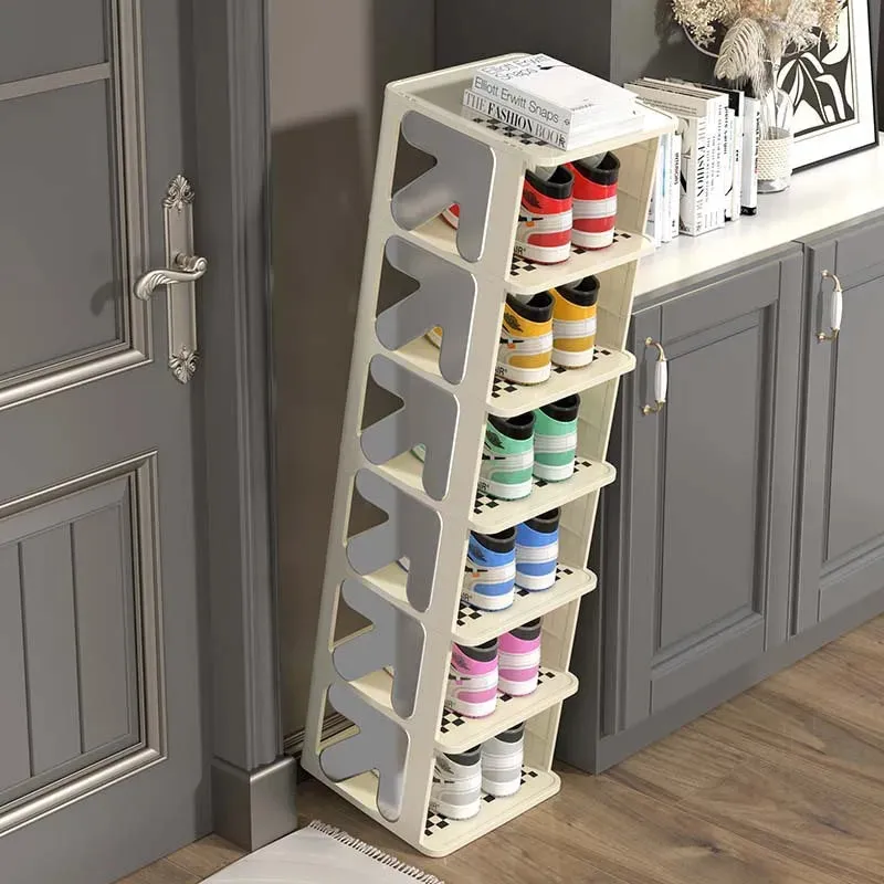 SINOTAO  -  3/4/5Layers Simple Shoe Rack Living Room Can DIY Sports Shoes High Heels Storage Rack Bedroom Dormitory Shoe Cabinet Organizer