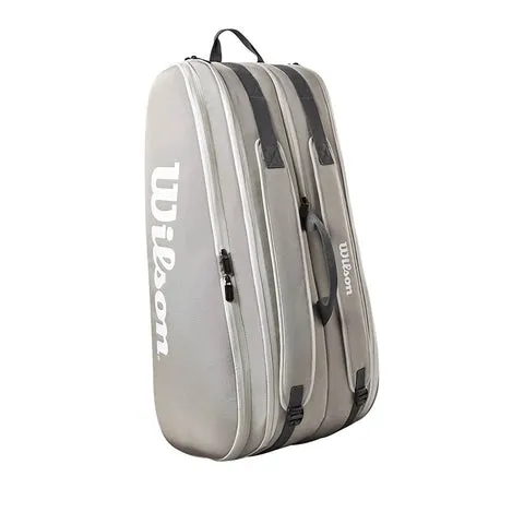 Wilson Tour 12R Pack Silver Tennis Bag [WS]