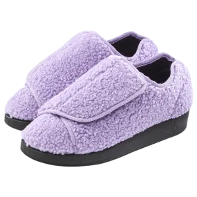 Women's Extra-Wide Easy Closure Slippers